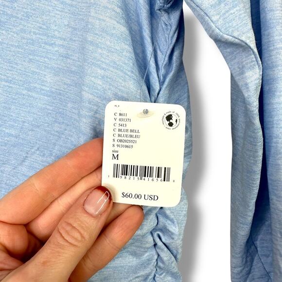 FP Movement x Hatch NWT Blue Bell Right On Run Layer Maternity Long Sleeve Top - Picture 8 of 9